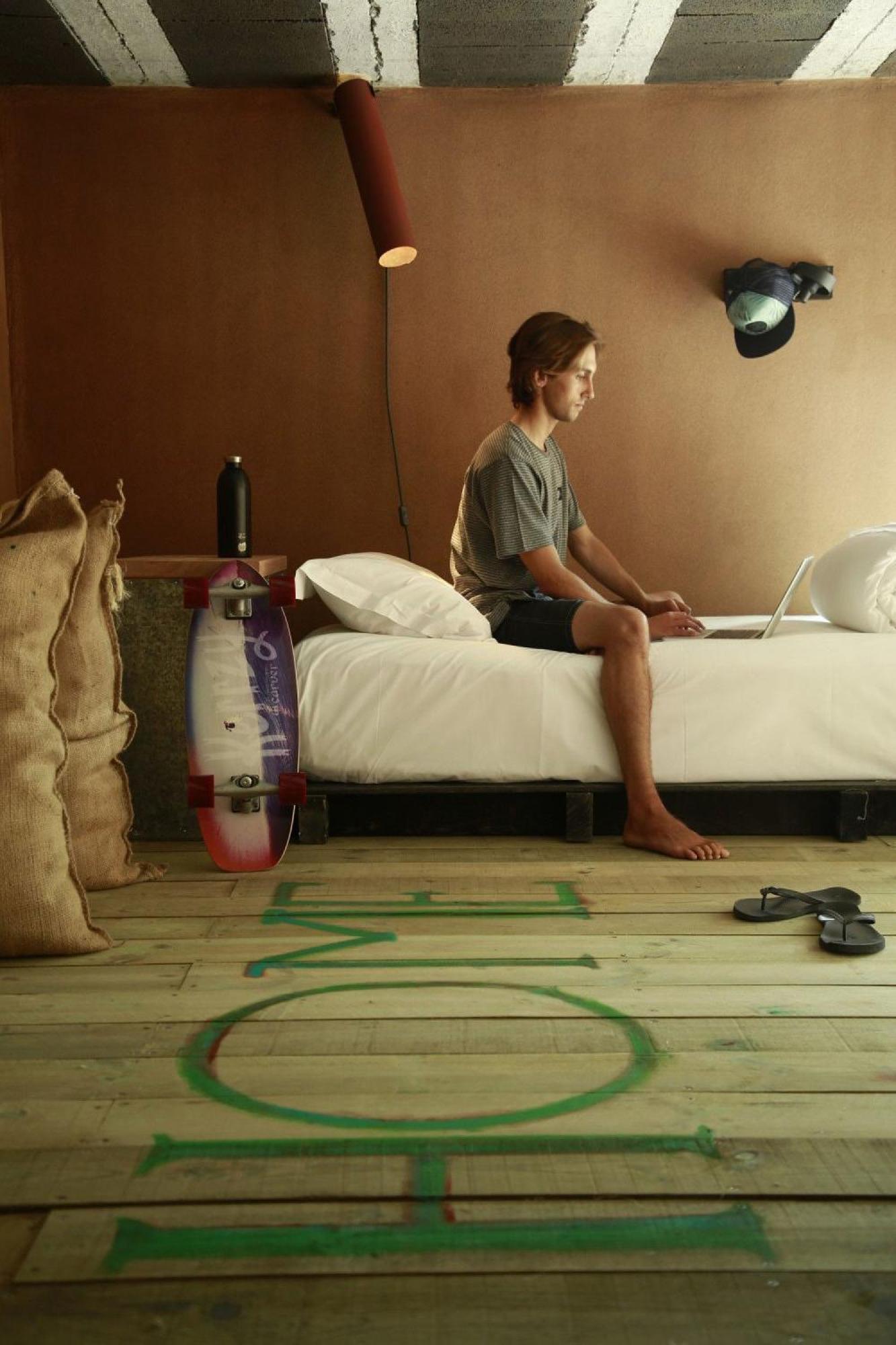 Noah Surf House Portugal 호텔 산타 크루즈 객실 사진